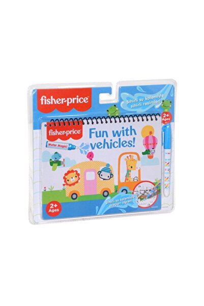 FISHER PRICE Araçları Öğrenelim Sihirli Boyama Kitabı Eğitici Oyuncak