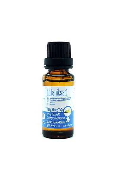 botaniksan 20ml Ylang Ylang Oil - Distillation, Pure and Natural Additive-Free