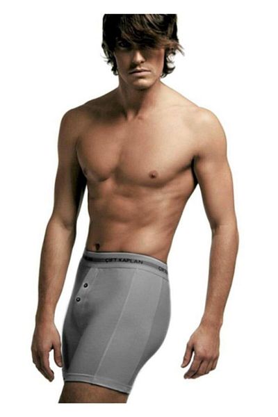 Çift Kaplan 880 Piped Elastane Cotton Men's Boxers