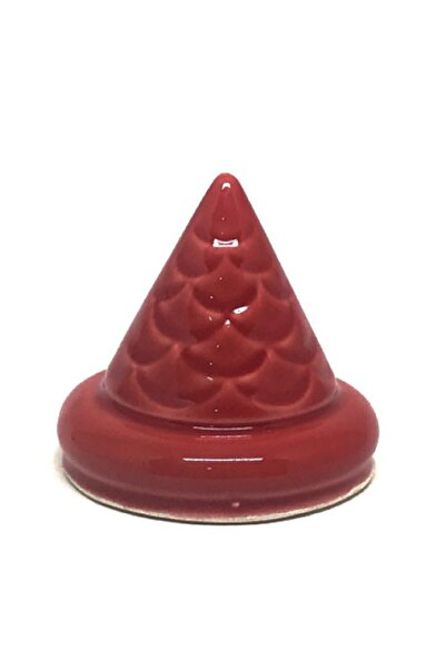 ÇiniSeramikBoyaları Transparan Koyu Kırmızı Hazır (sıvı) Seramik Sırı 250gr