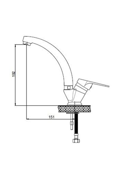 GPD Tl30 Arbeka Orbis Tek Gövde Lavabo Bataryası