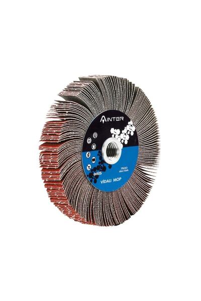 Interflex Vidali Mop Zimparalar 320 Kum Ø115 X 20 m14 5 Adet
