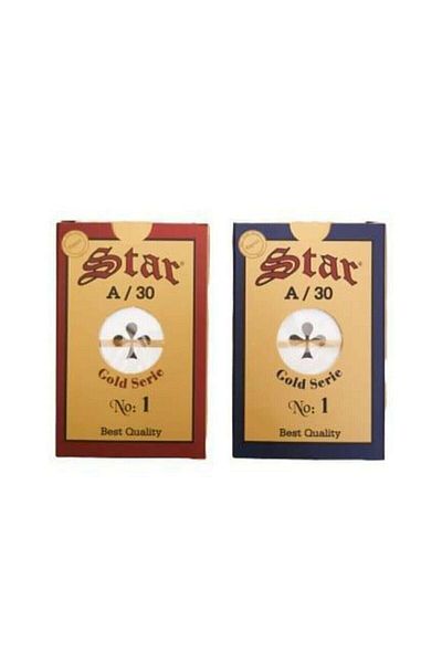 Star Oyun Star Gold Series 2 Deck Classic Playing Cards – Durable Card Set