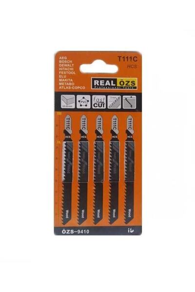 Real Özs Realözs Dekupaj Testere Ucu T111c Ahşap 5 Li Set