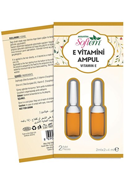 Softem E Vitamini Ampul 2ml X 2 Adet