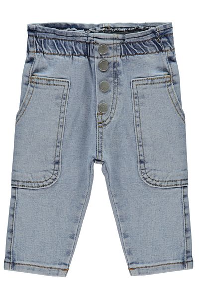 Civil Baby Baby Girl Jeans 6-18 Months Light Blue