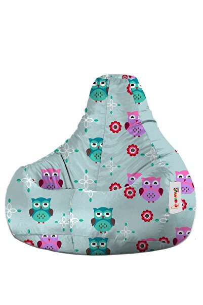 EARMUT Damla Xl Premium Tasarım Desenli Armut Koltuk