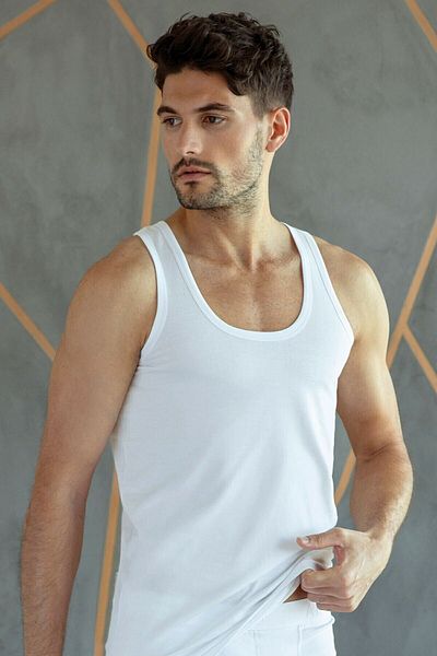 Muray Men's 6-Pack Tutku 100% Cotton Undershirt.