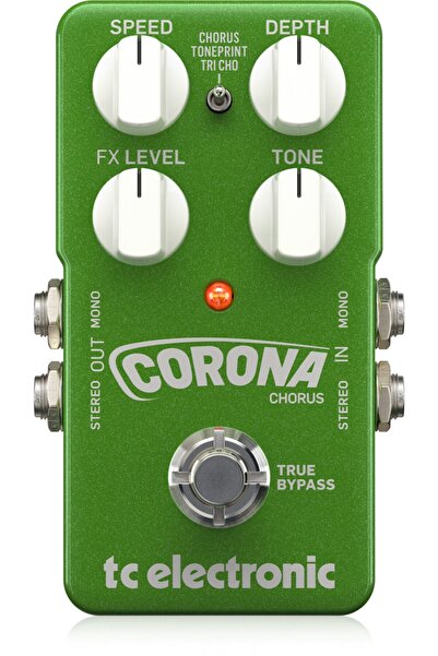 TC Electronic Corona Chorus - Chorus Foot Pedal With Toneprint
