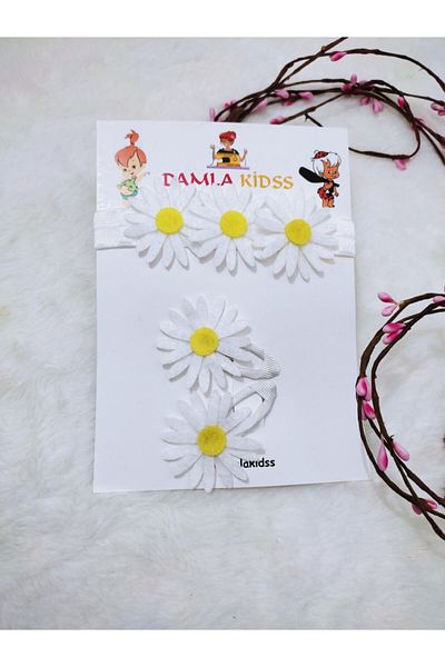 damlakids Σετ αγκράφες Daisy Bandana 2 τεμ