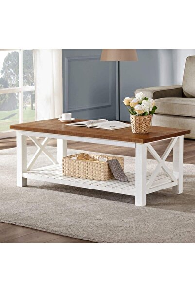 EnsaMobilya Ensamo E-407 Ahşap Orta Sehpa