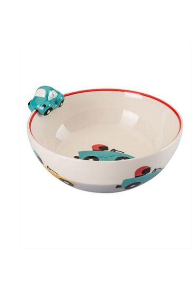 Paşabahçe 4 Piece Racing Car Ceramic Feeding Set