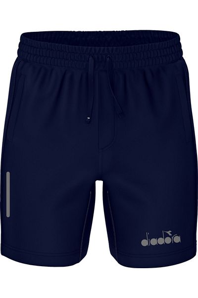 Diadora Mundial 21 - Navy Blue Micro σορτς με τσέπη με φερμουάρ Lycra