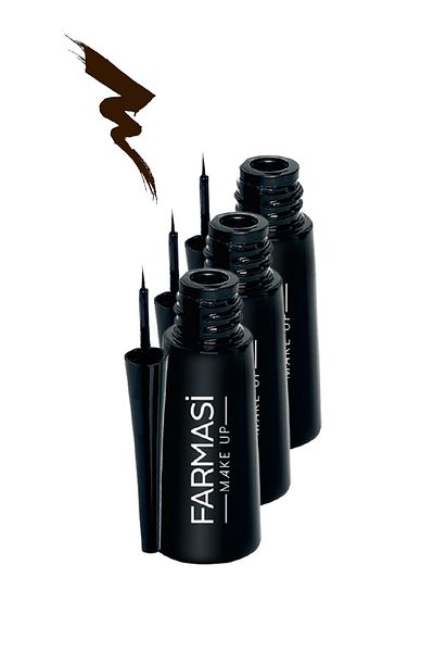 Farmasi Deep Look Thin Tip Eyeliner 4.5 G Set of 3
