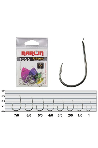 Marlin 1056 Fukase Hc Nickel Iğne 20'li Paket
