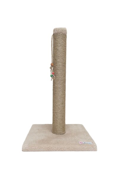 Lena Pet عمود خدش للقطط 42 سم بني فاتح