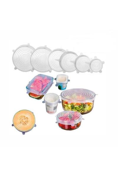 Vi Caro 12 Pieces Silicone Stretch Lids to Preserve Freshness