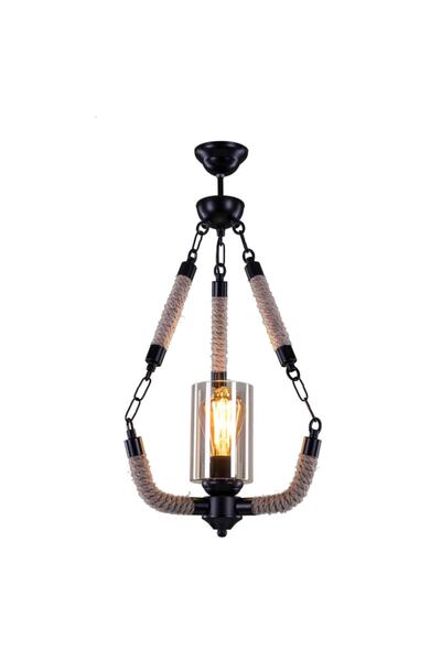 Modelight Tac Avize Tekli Siyah