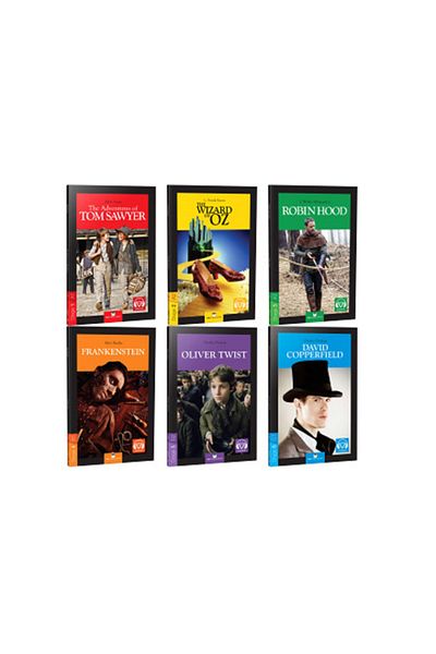 MK Publications English Reading Book Stage Mixed Set 2 - 6 Books - QR Code Listening