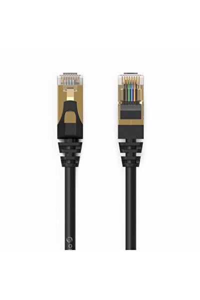 Orico Pug-c7-10 Cat7 Ethernet Kablosu, 100cm, Siyah