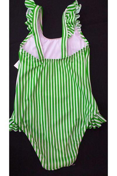 Sunsurf Girls' Swimsuit Green