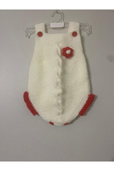 EL ÖRGÜSÜ CİCİ BEBE Cream Baby Rompers