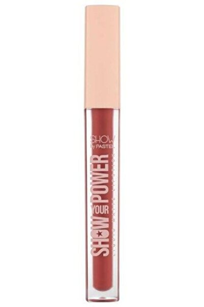 Pastel Marka: Show By - Show Your Power Liquid Matte Lipstick No: 604