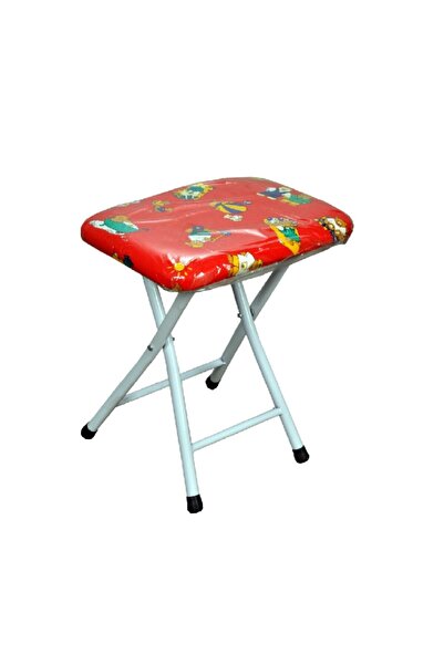 Gençsoy Portatif Katlanır Tabure (kırmızı