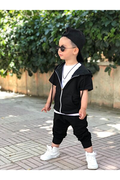tunay moda Sweatshirt Hat and Sweatpants Combination