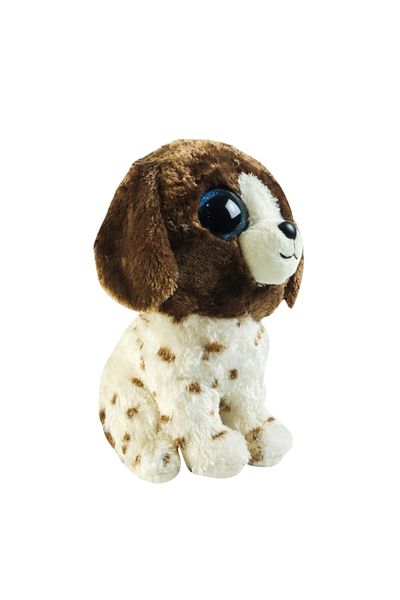 TY Peluş Ty Beanie Boos Brown Spotted Plush Dog Muddles 15 cm