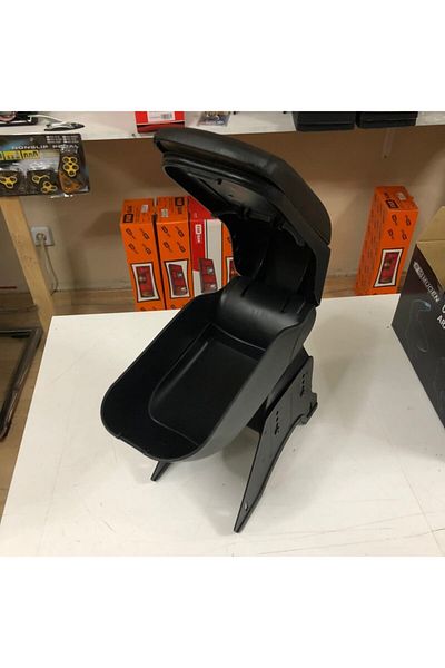 Mugen Black Leather Sliding Armrest