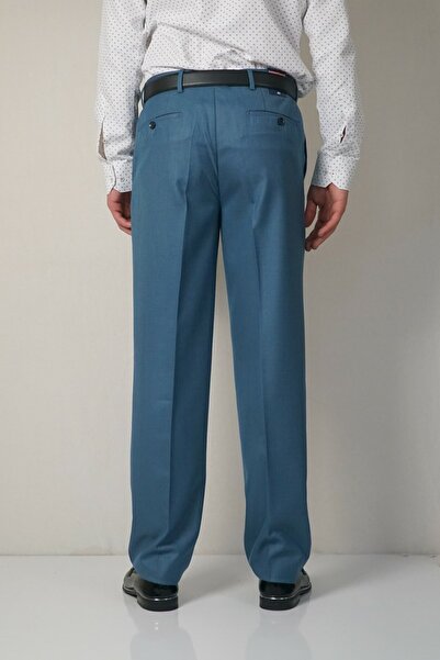 Bomonti Pantaloni din țesătură Filafil Classic pentru bărbați, căptușiți cu genunchi