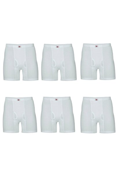 istanbul çamaşırları Чоловічі 6-пари аргентинські бавовняні боксери з поясом і штанинами, 100% бавовна