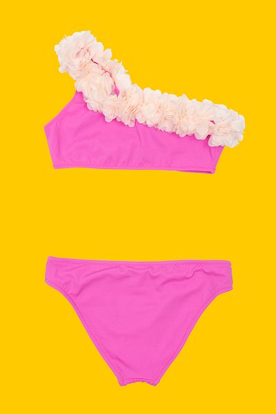 SHELLSEA Girl's Rose Single Shoulder Bikini