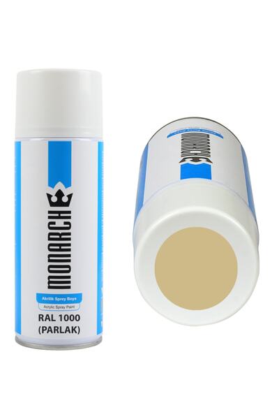 MONARCH SPREY Ral 1000 Rengi Parlak Sprey Boya 400 ml Monarch