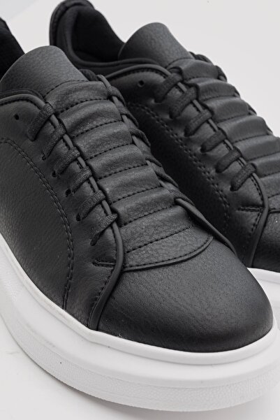 Depodan Pánské černé sportovní boty Conteyner Daily High Sole Sneaker