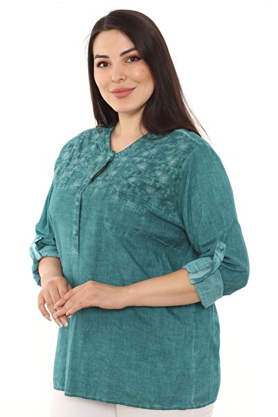 İDEAL Collection Y109 Plus Size Authentic Blouse