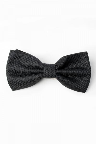 DeepSEA Men's Black Dot Patterned Bow Tie1901729