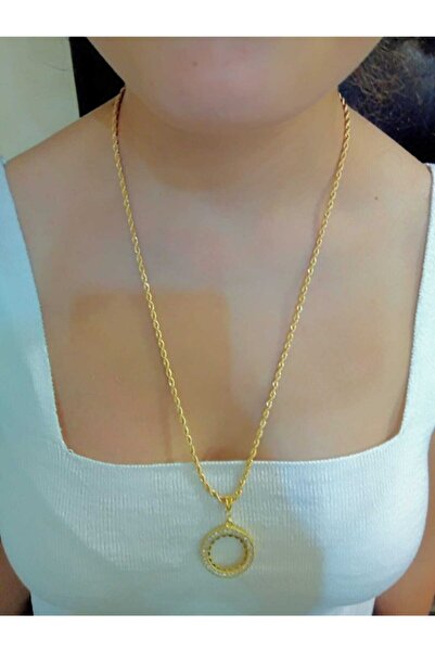 Çelikoğlu Kuyumculuk 22 Ayar Altın Kaplama Zincir Kolye Uçu