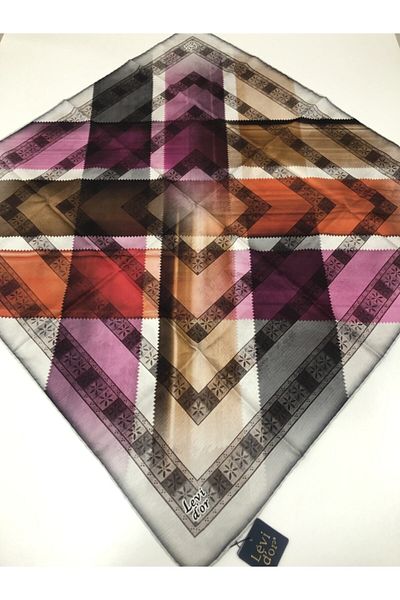 Levidor Γυναικείο μεταξωτό μαντήλι Twill I-2256