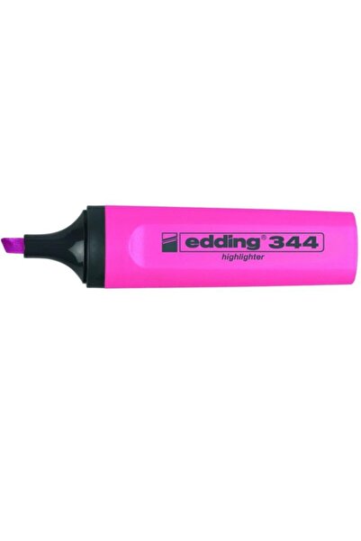Edding EDDİNG 344 FOSFORLU KALEM PEMBE 10'LU PAKET