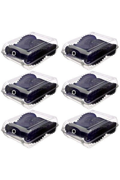 Gondol Plastik Gondol Kilitli Kapaklı Şeffaf Bot Ve Çizme Kutusu  6 Adet