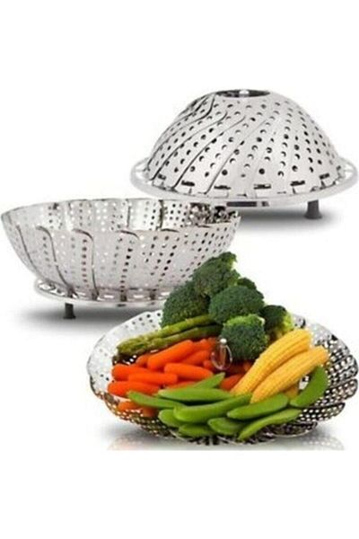 Emr Steaming Basket Stainless Vegetable Boiling Basket