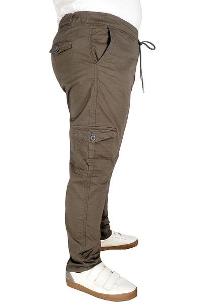 ModeXL Large Size Trousers Linen Cargo Jogger Milano 21912