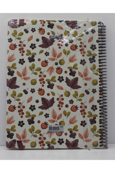 Gıpta 100 Things Spiral Bound Hard Cover Notebook 19X26 120 Sheets Checkered