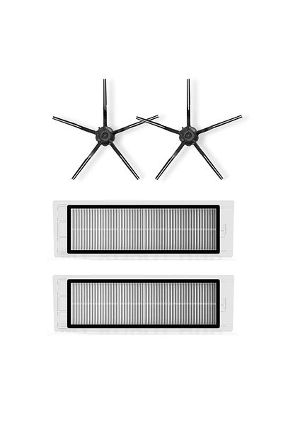 Roborge Roborock S5 Max - مجموعة قطع غيار مكونة من 4 قطع