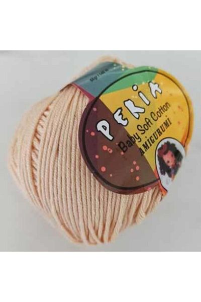 Peria Baby Cotton Amigurumi Knitting Yarn 36 Χρώμα δέρματος