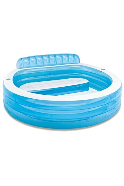 Intex Consept Koltuklu Aile Havuzu Mavi 229x218x79 cm
