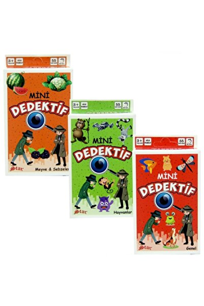 Star Okey لعبة بطاقات المحقق ستار ميني (عبوة واحدة)