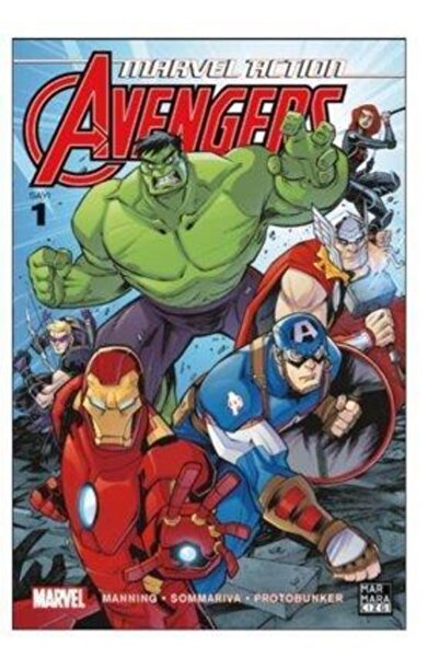 Genel Markalar Marvel Action Avengers 1  Marmara Çizgi